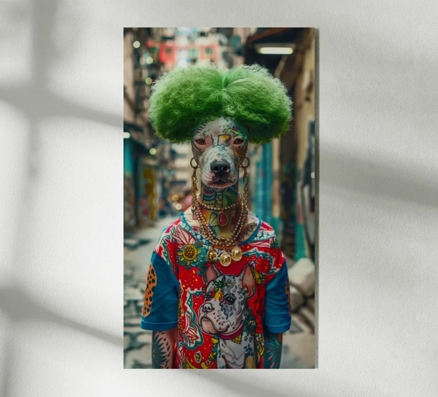 Zoé Acryl-Glas von Affiches Chien Originales – Dogland