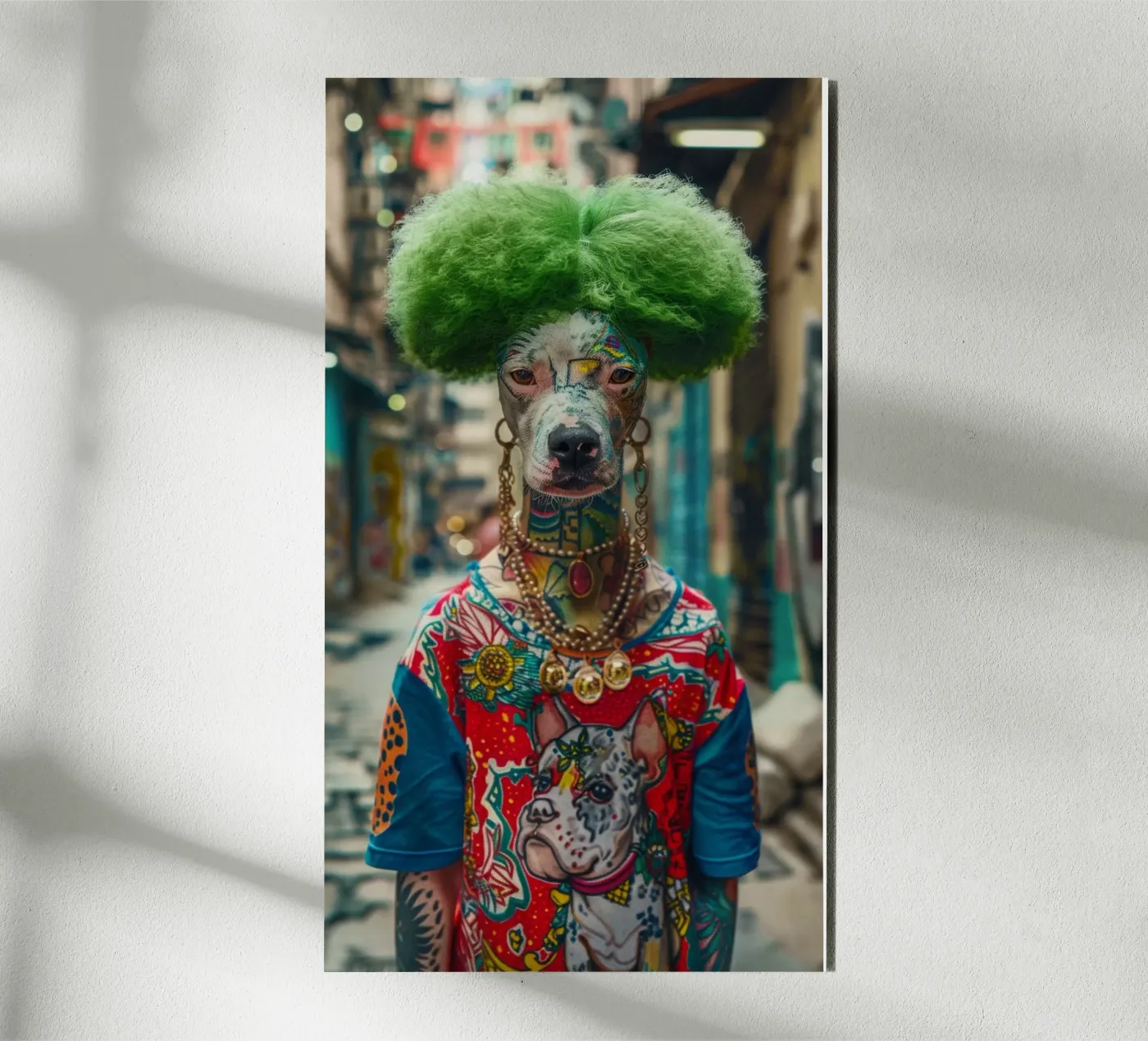 Zoé forex plate by Affiches Chien Originales – Dogland
