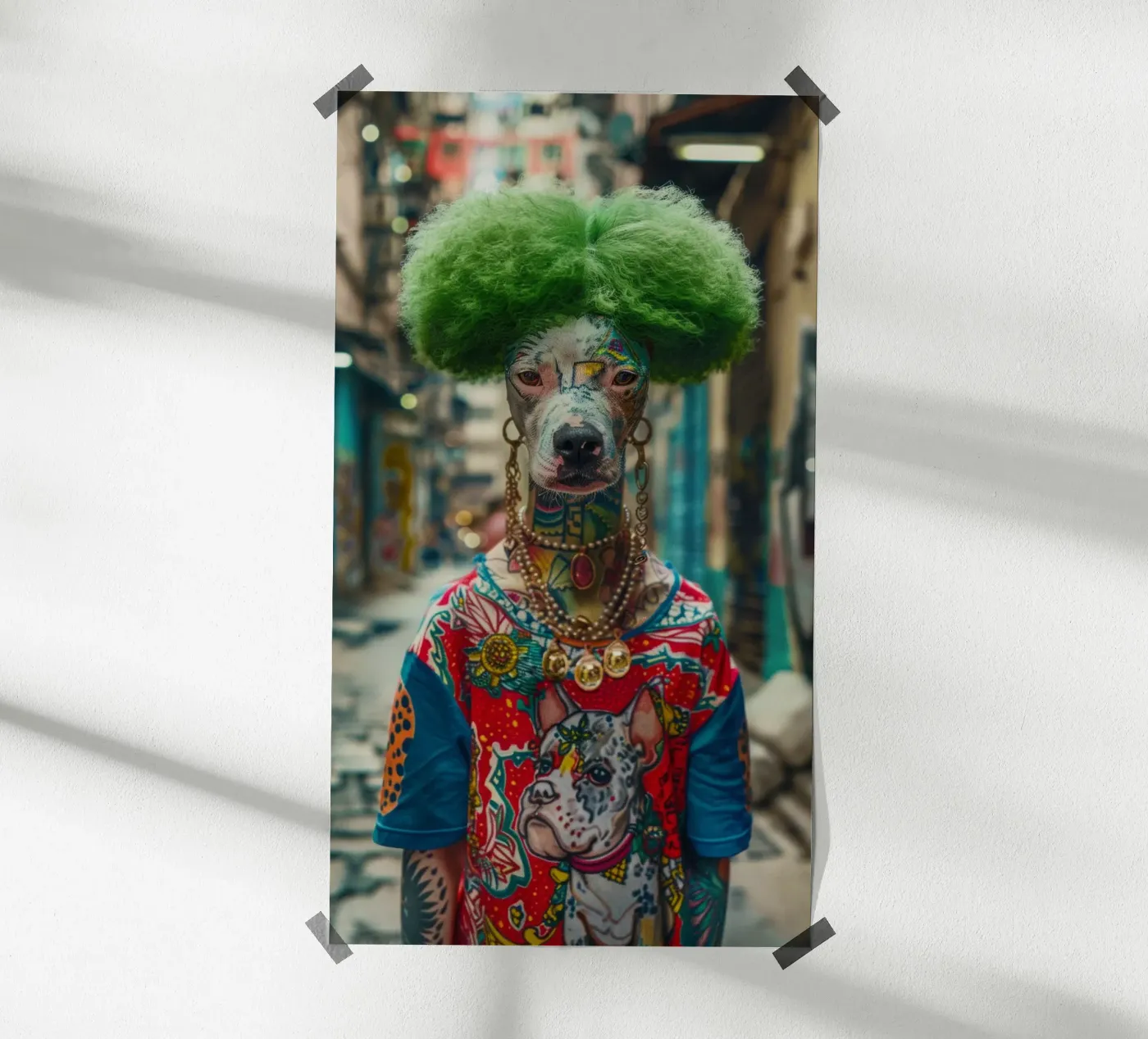 Zoé Poster von Affiches Chien Originales – Dogland