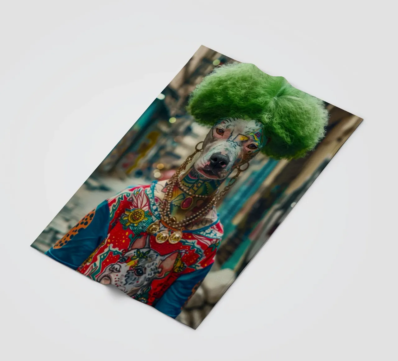 Zoé Fleecedecke von Affiches Chien Originales – Dogland