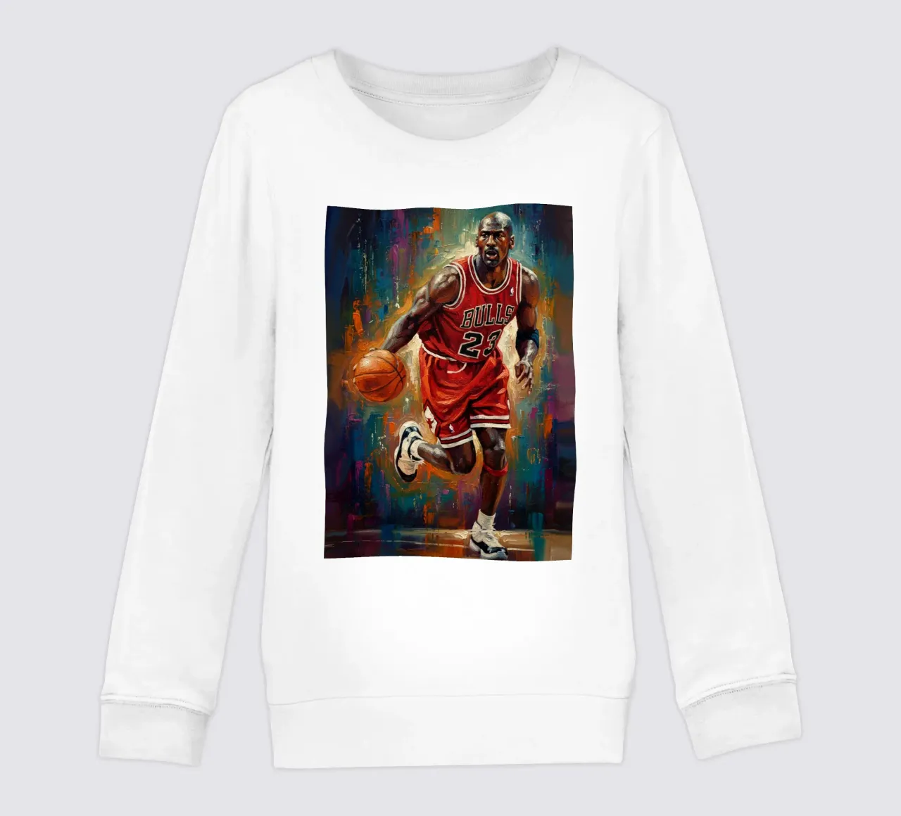 Michael Jordan in prima serata felpa bambino da Lembayung art