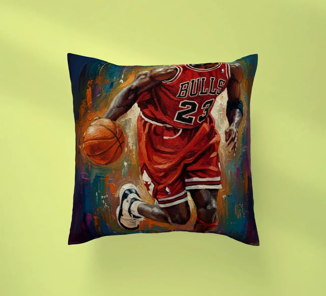 Michael Jordan in prima serata cuscino da Lembayung art