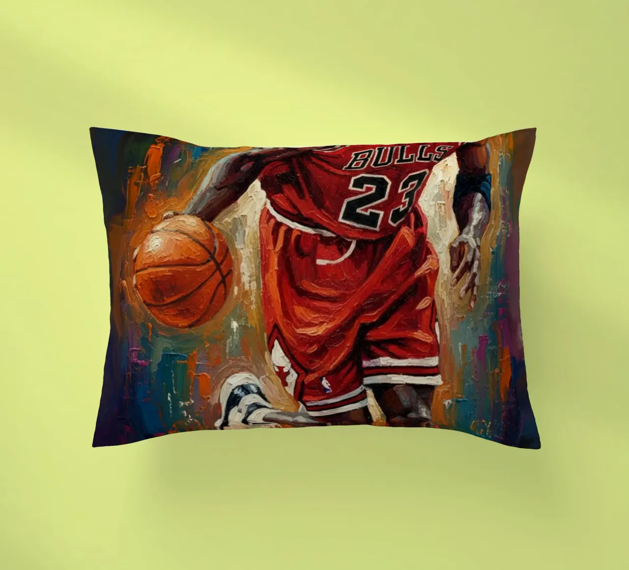 Michael Jordan in prima serata cuscino da Lembayung art