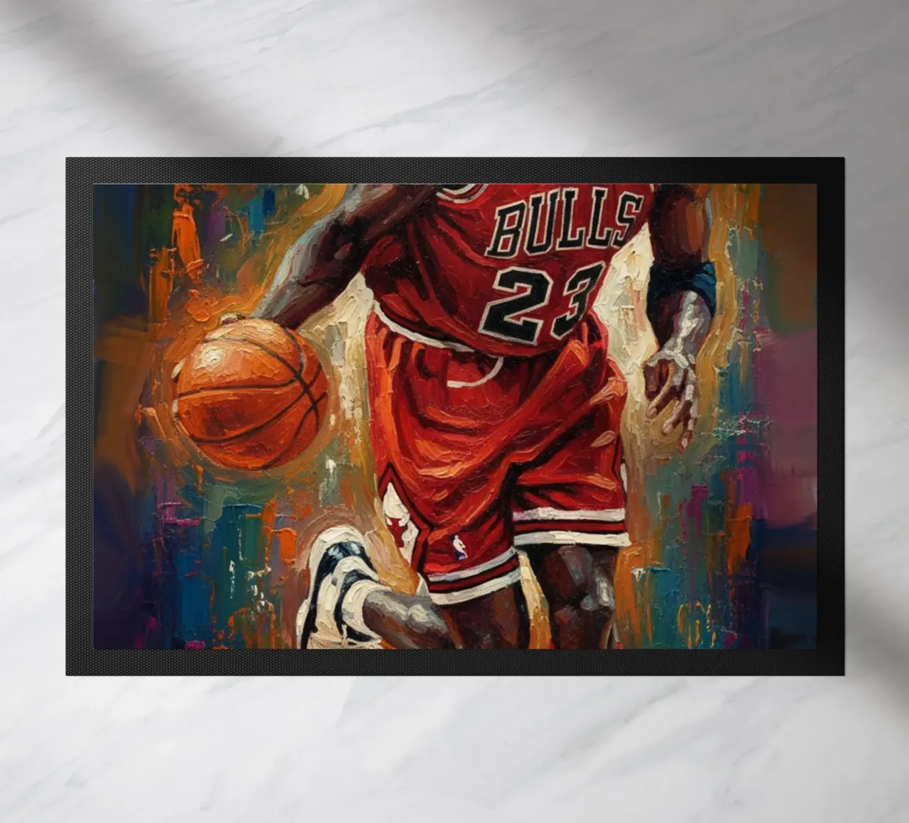Michael Jordan in prima serata zerbino da Lembayung art