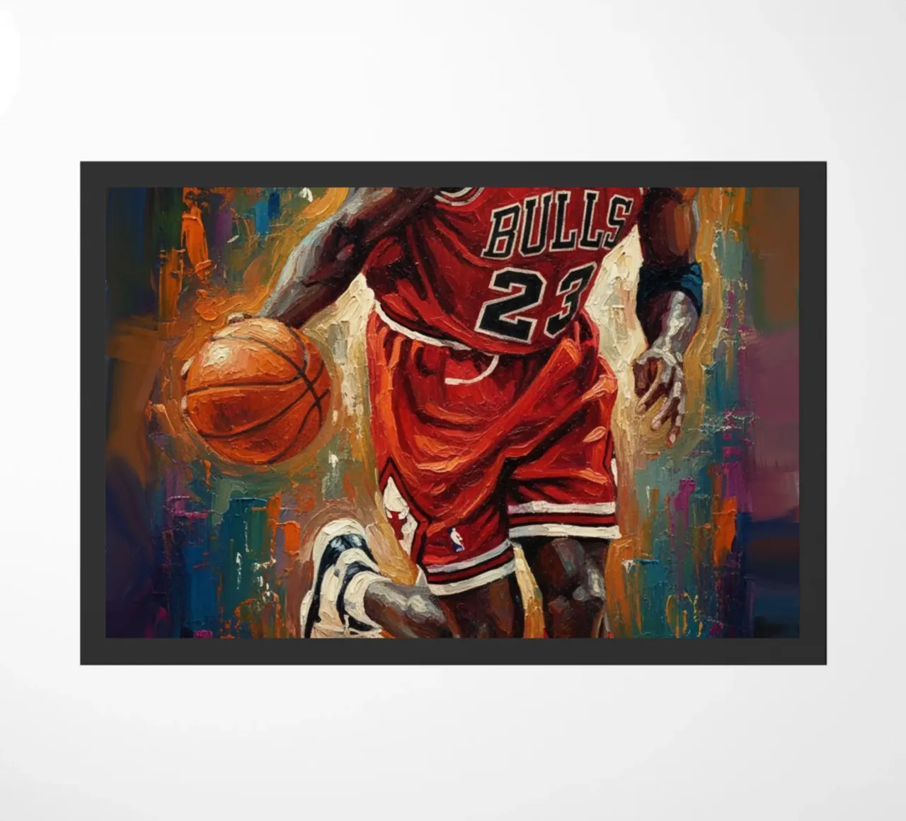 Michael Jordan in prima serata zerbino da Lembayung art