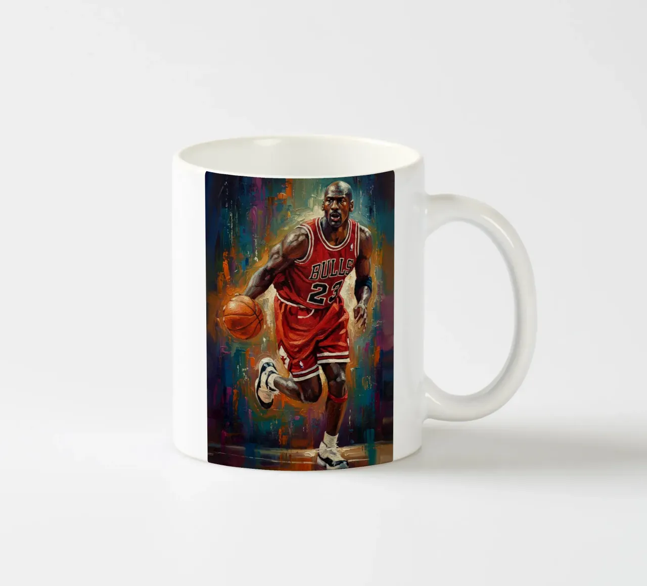 Michael Jordan in prima serata tazza in ceramica da Lembayung art
