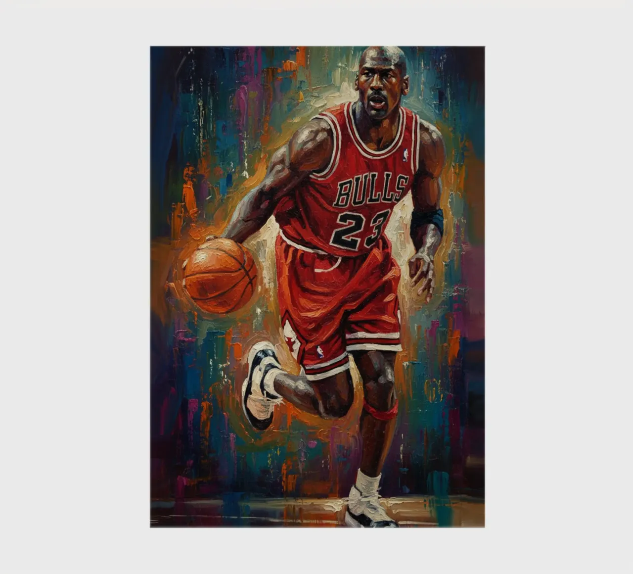Michael Jordan prime time notebook by Lembayung art