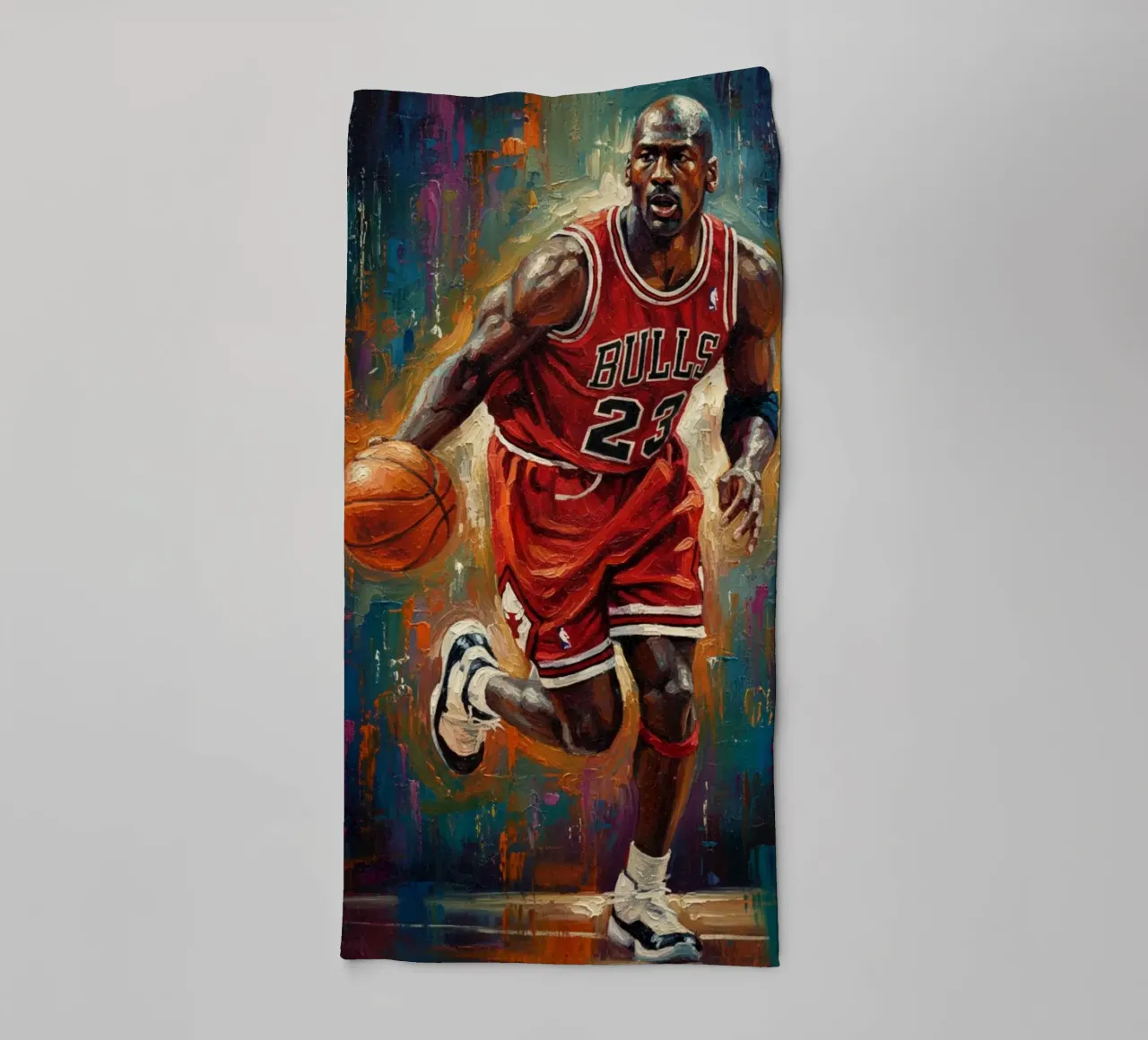 Michael Jordan in prima serata asciugamano da bagno da Lembayung art