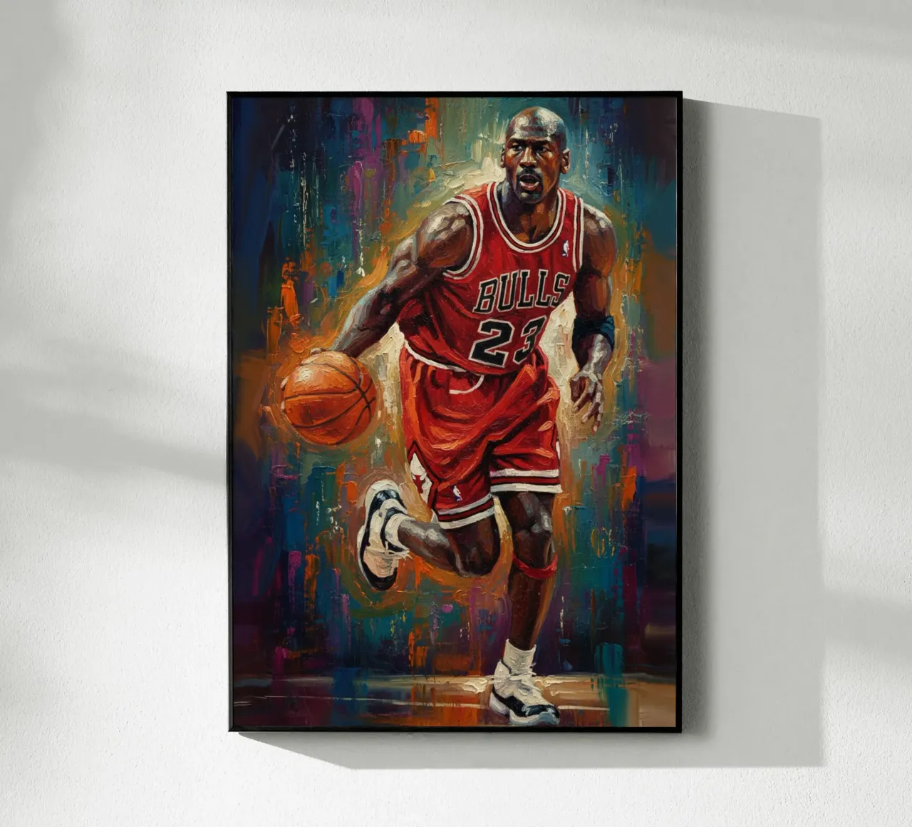 Michael Jordan in prima serata plexiglass da Lembayung art