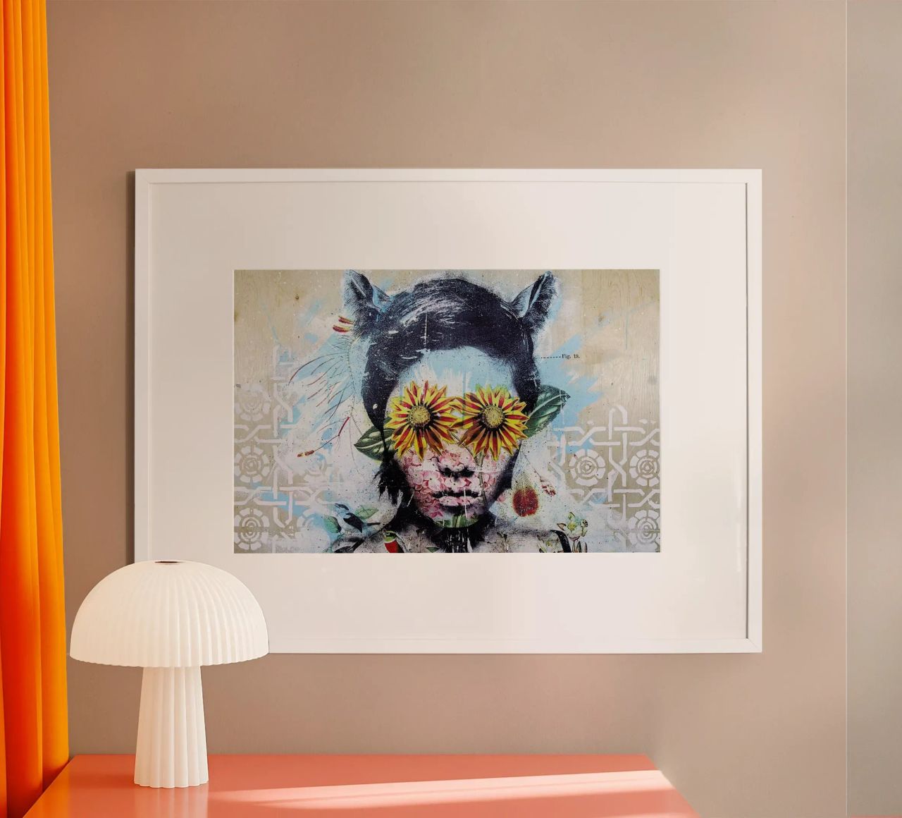 Tender, blushing grass poster by Tameo