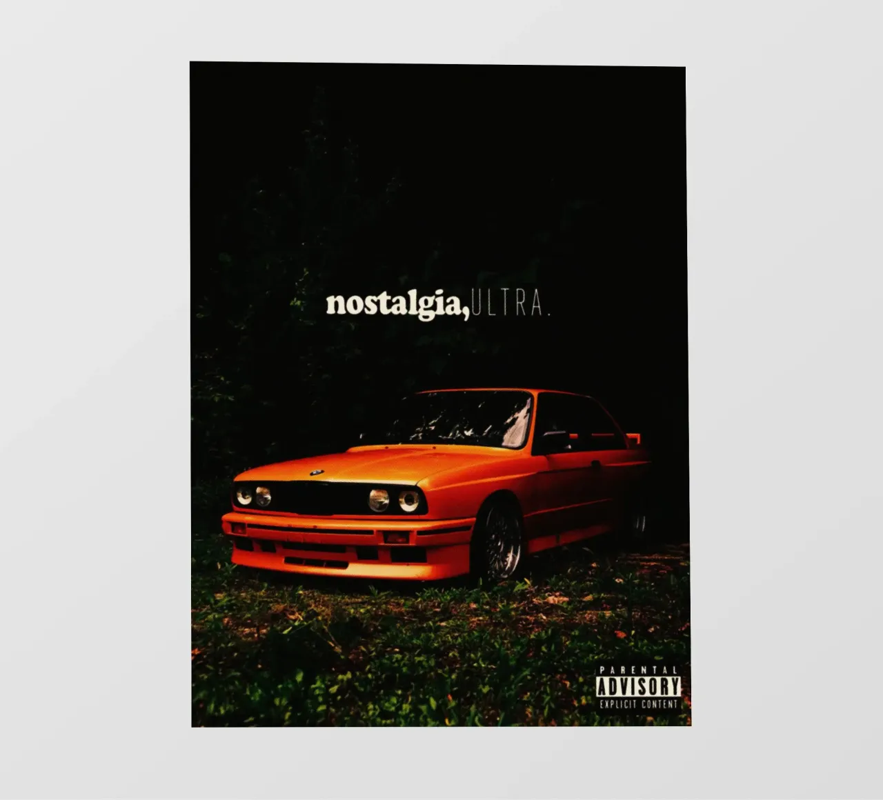 Frank Ocean Nostalgia Ultra pellicola backlit da Torres 9