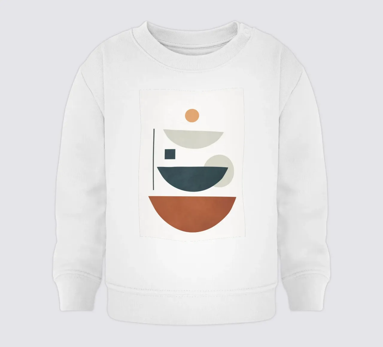 Minimal Shapes No.40 felpa neonato da cityart