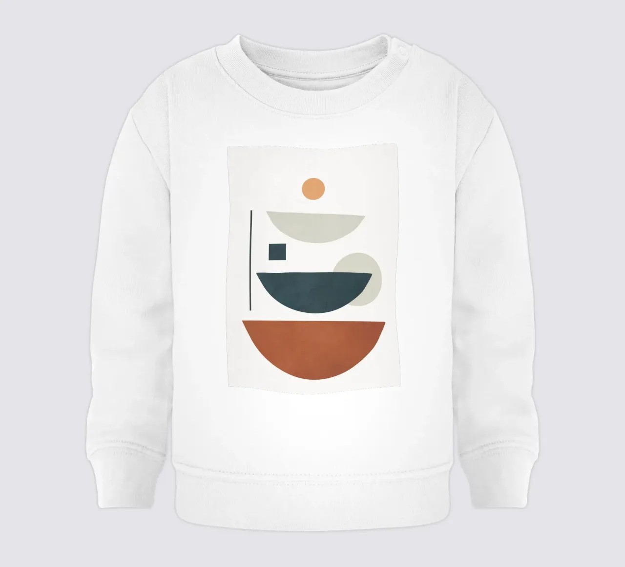 Minimal Shapes No.40 felpa neonato da cityart