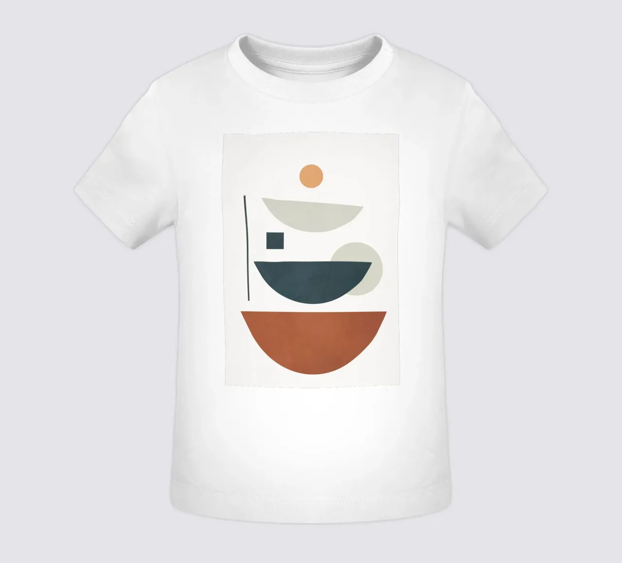 Minimal Shapes No.40 maglietta neonato da cityart