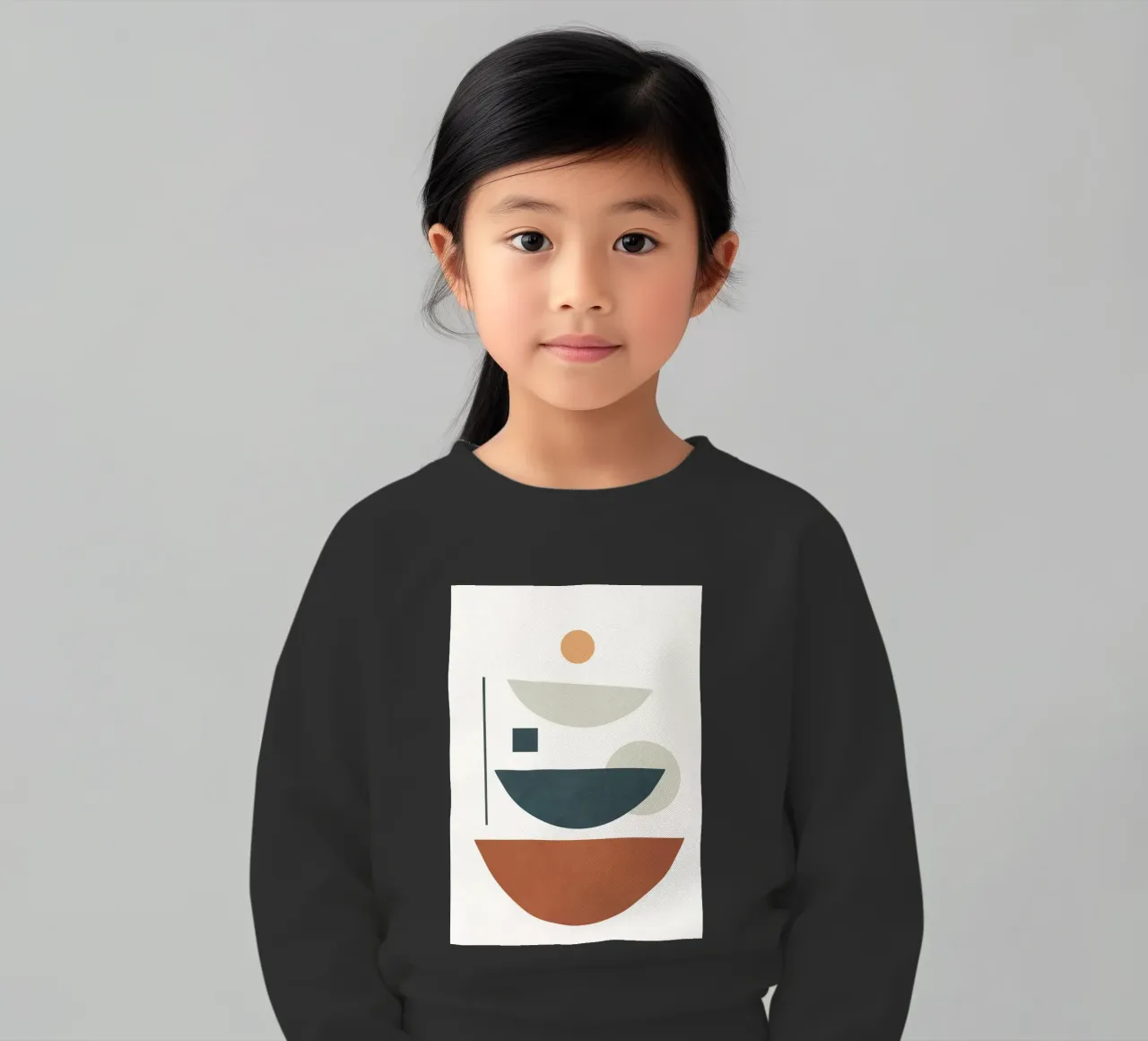 Minimal Shapes No.40 felpa bambino da cityart