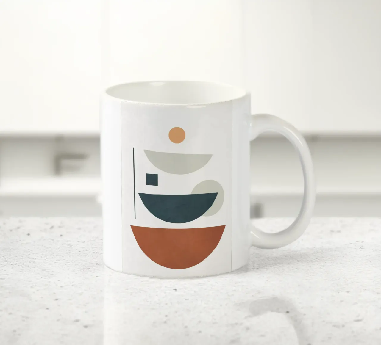 Minimal Shapes No.40 tazza in ceramica da cityart