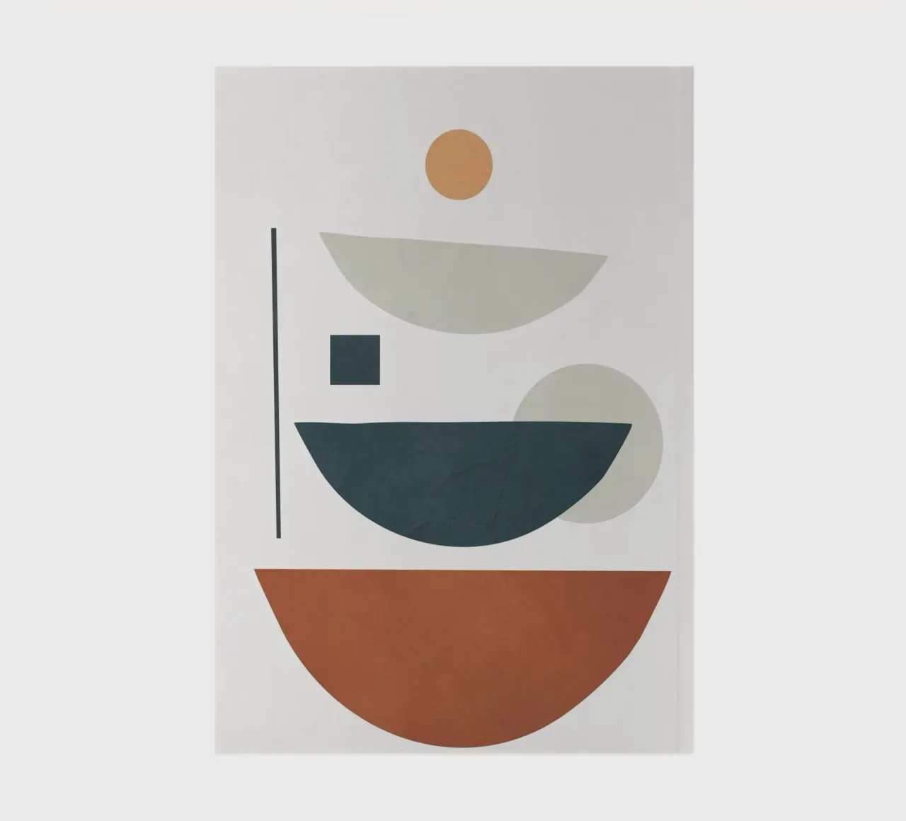 Minimal Shapes No.40 notebook by cityart