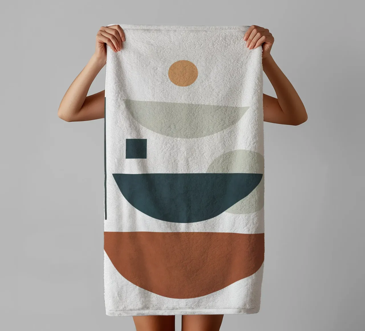 Minimal Shapes No.40 asciugamano da bagno da cityart