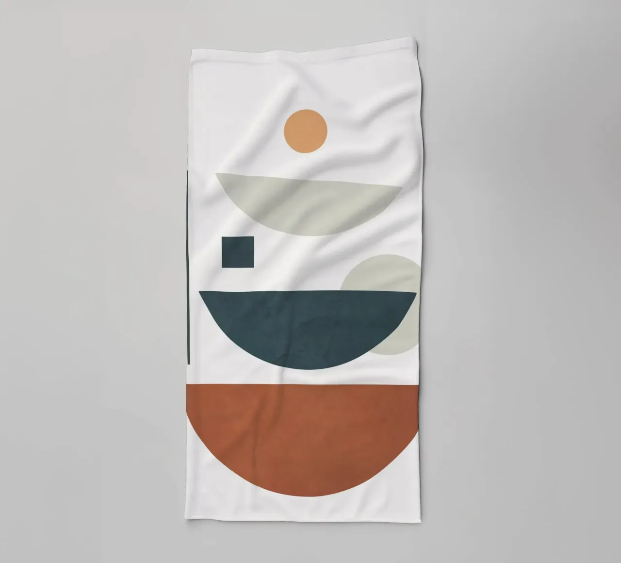 Minimal Shapes No.40 asciugamano da bagno da cityart