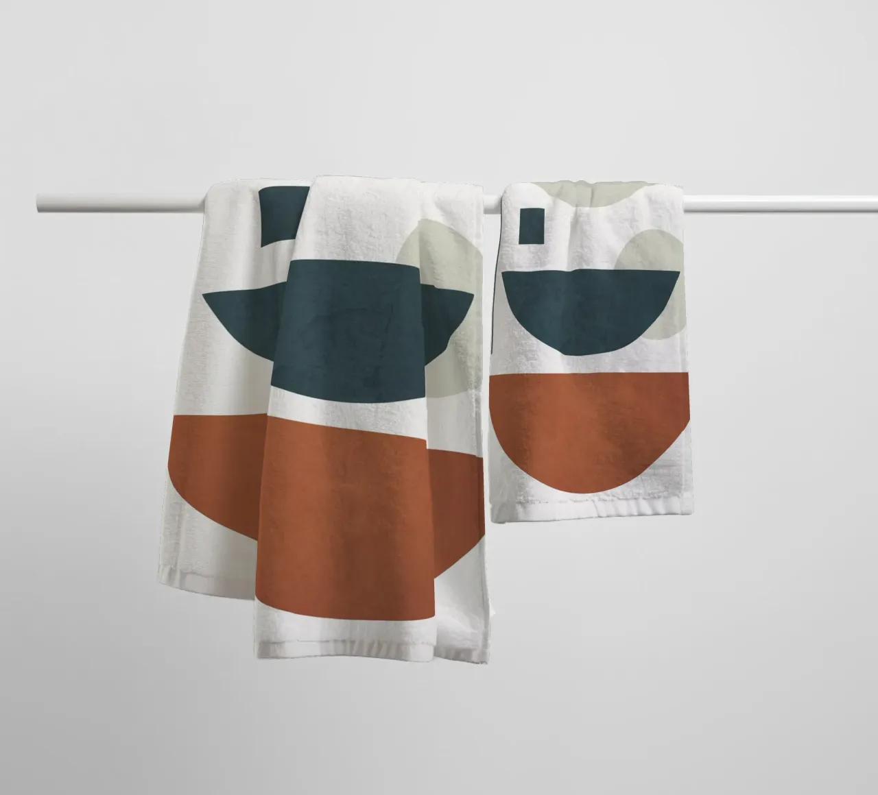 Minimal Shapes No.40 asciugamano da bagno da cityart