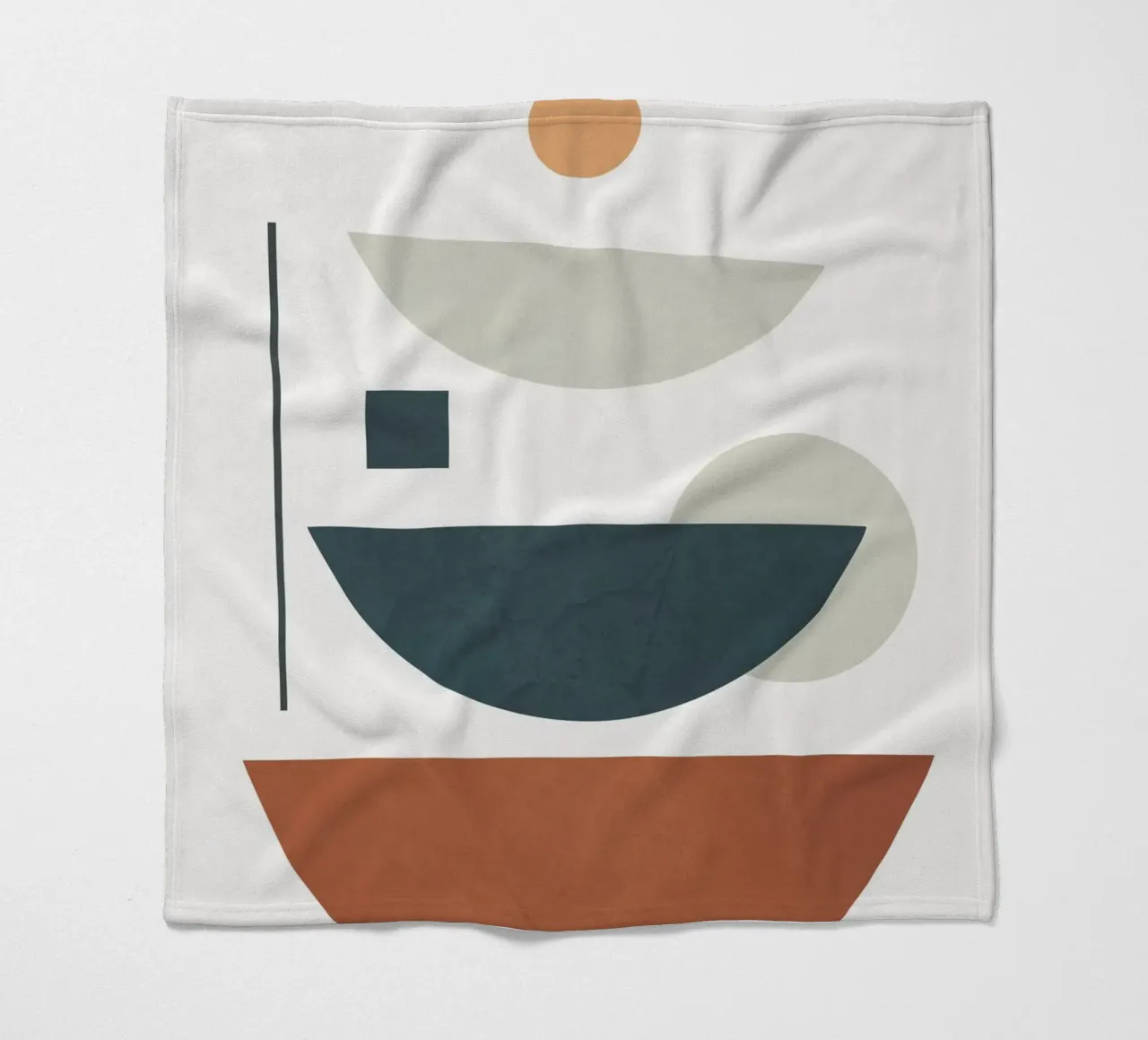 Minimal Shapes No.40 coperta in pile da cityart