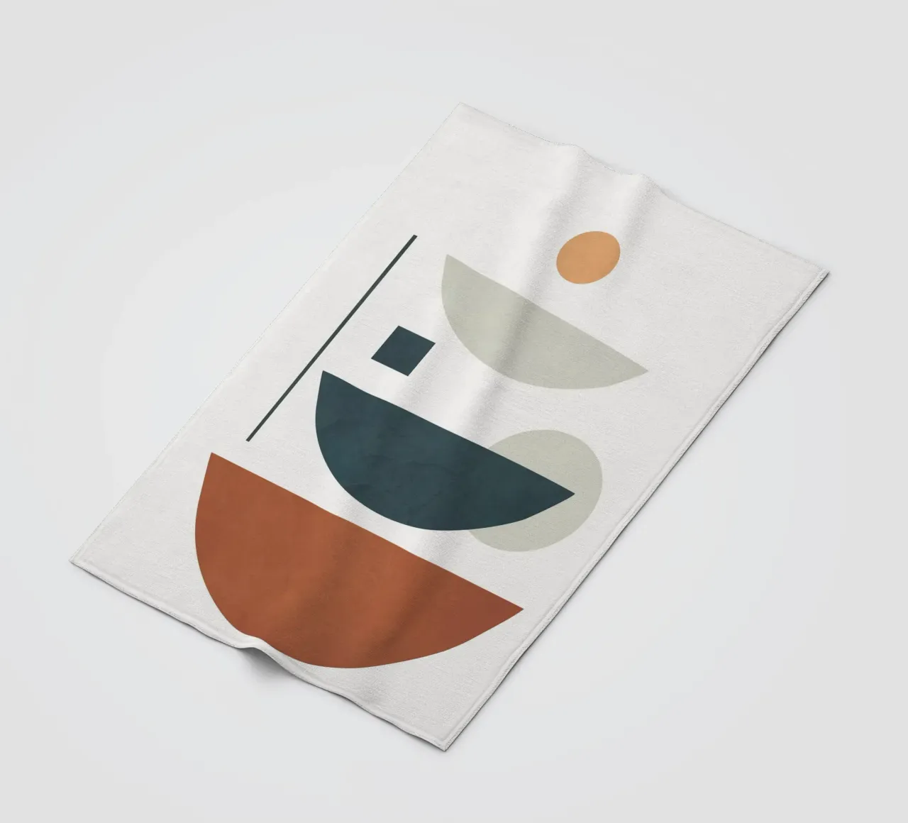 Minimal Shapes No.40 coperta in pile da cityart