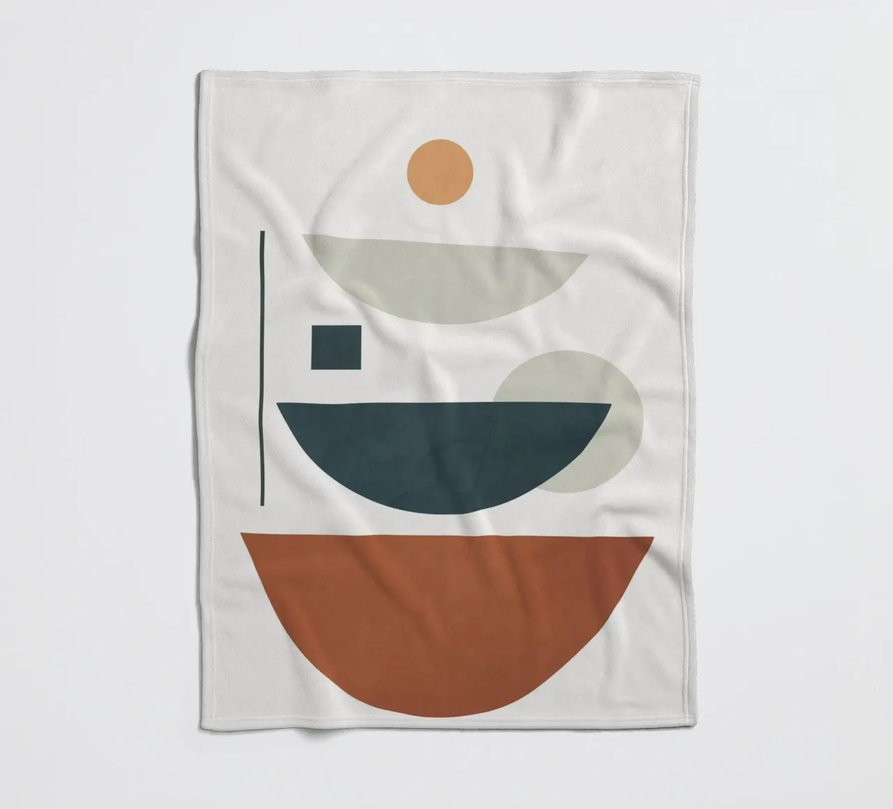 Minimal Shapes No.40 coperta in pile da cityart