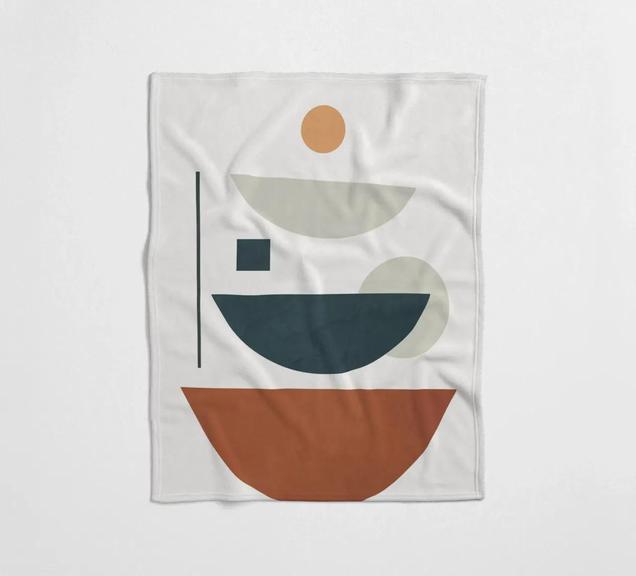 Minimal Shapes No.40 coperta in pile da cityart