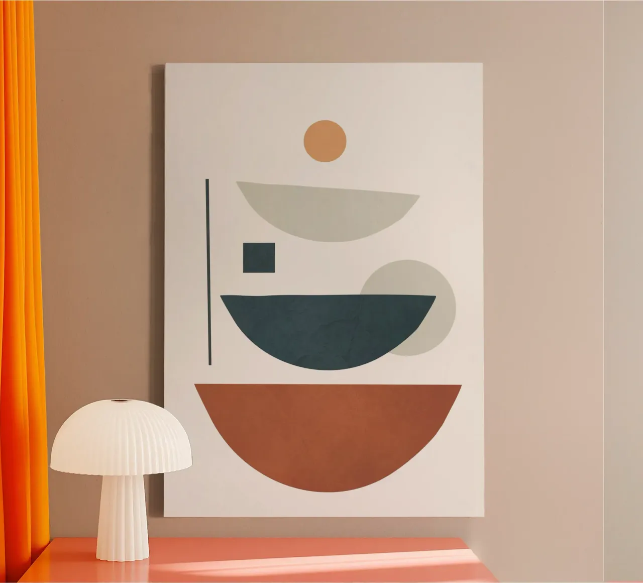 Minimal Shapes No.40 tela da cityart