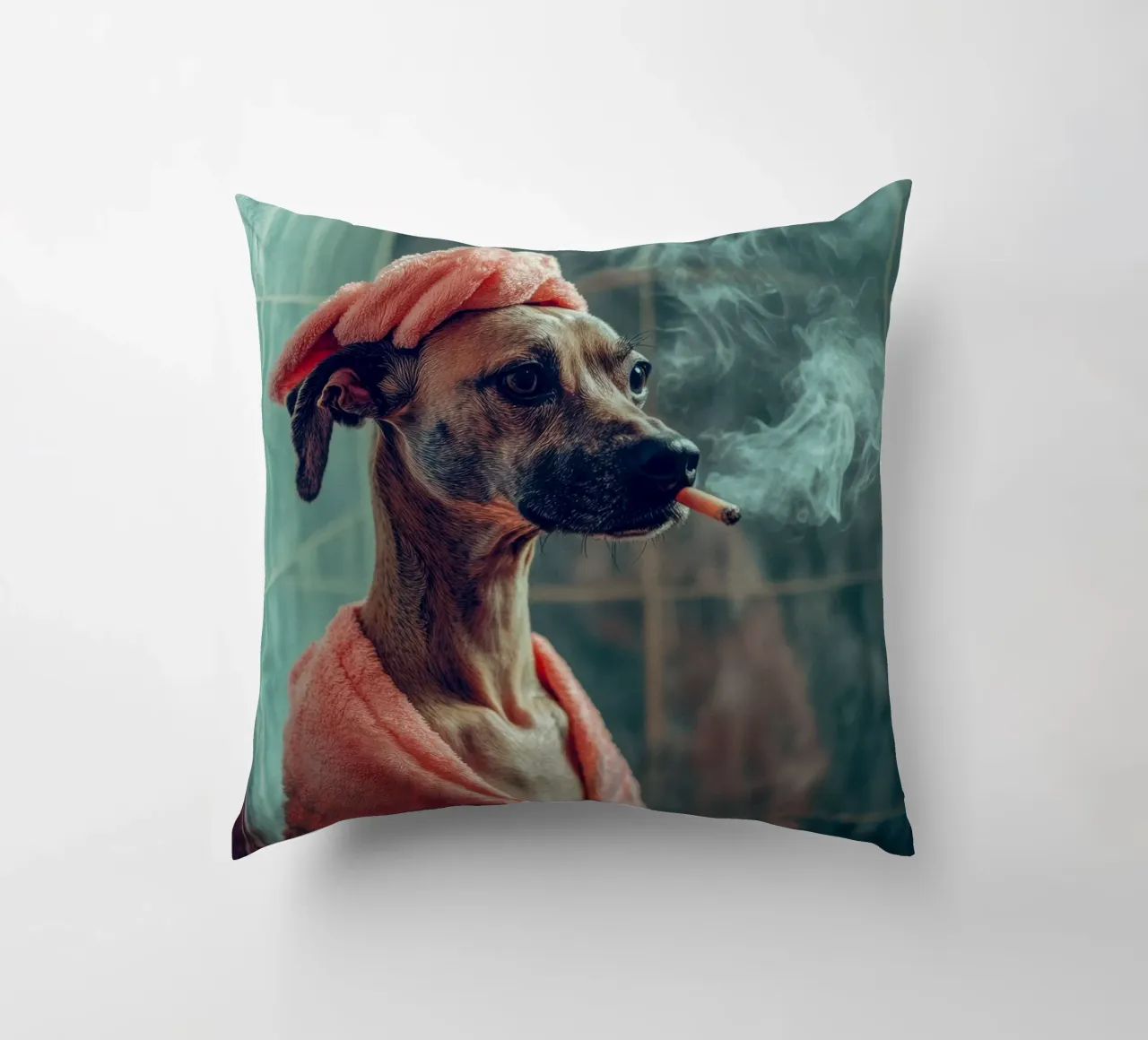 Léonard cuscino da Affiches Chien Originales – Dogland