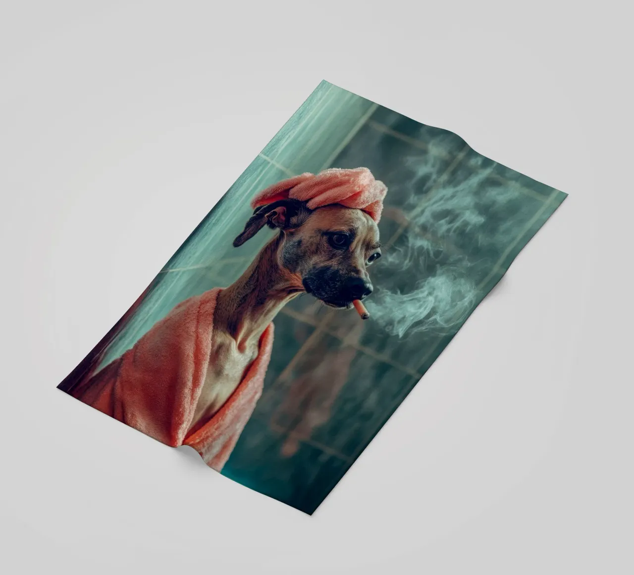 Léonard telo mare da Affiches Chien Originales – Dogland