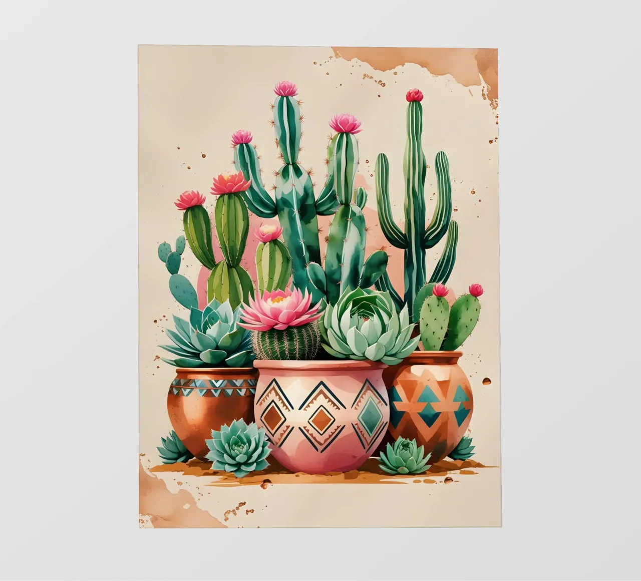 Sogni botanici del deserto telo in pvc da Botanical Gallery