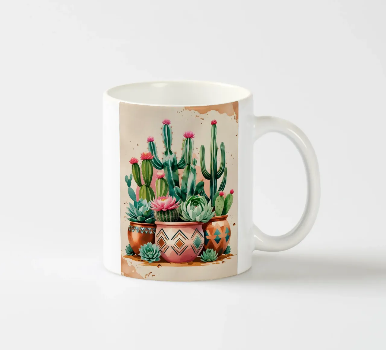 Sogni botanici del deserto tazza in ceramica da Botanical Gallery