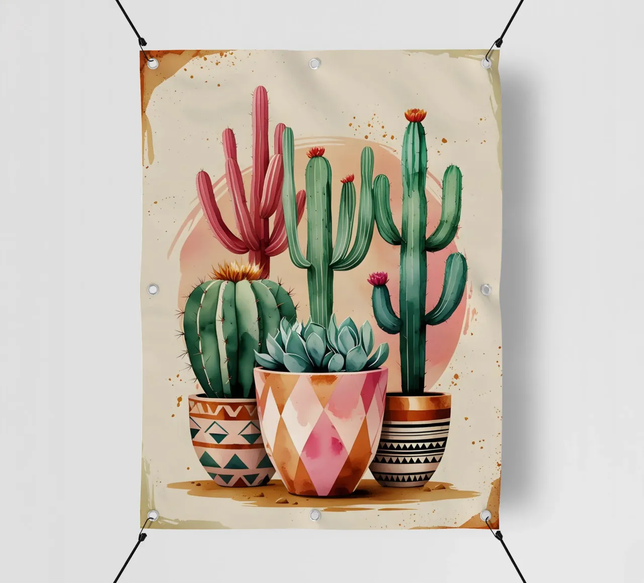 Sogni botanici del deserto telo in pvc da Botanical Gallery