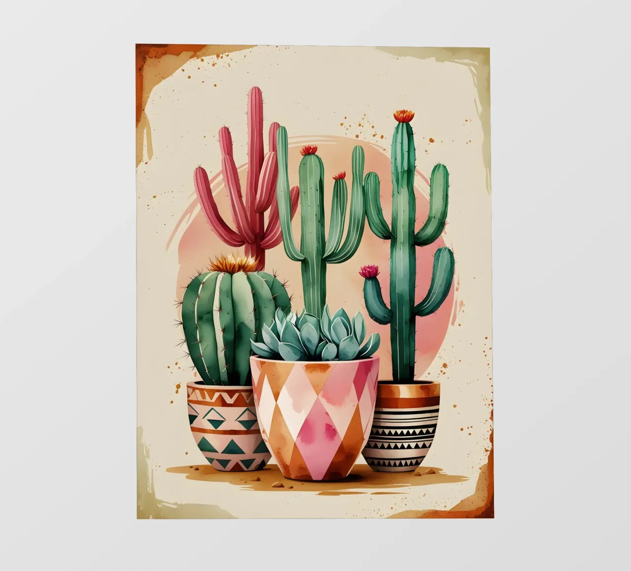 Sogni botanici del deserto telo in pvc da Botanical Gallery