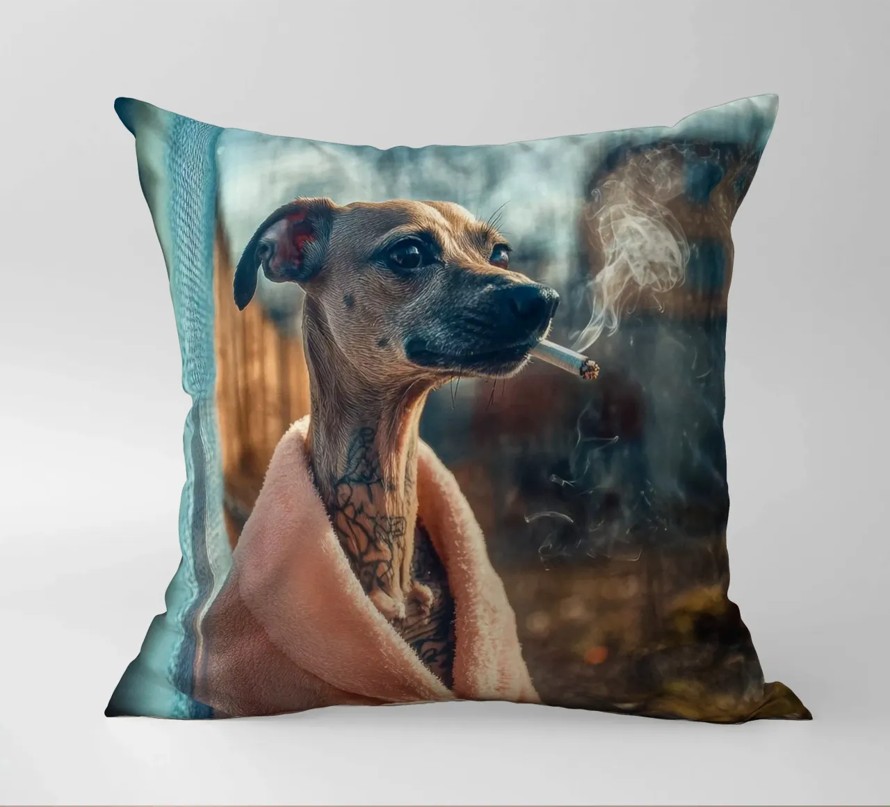 Julien cuscino da Affiches Chien Originales – Dogland