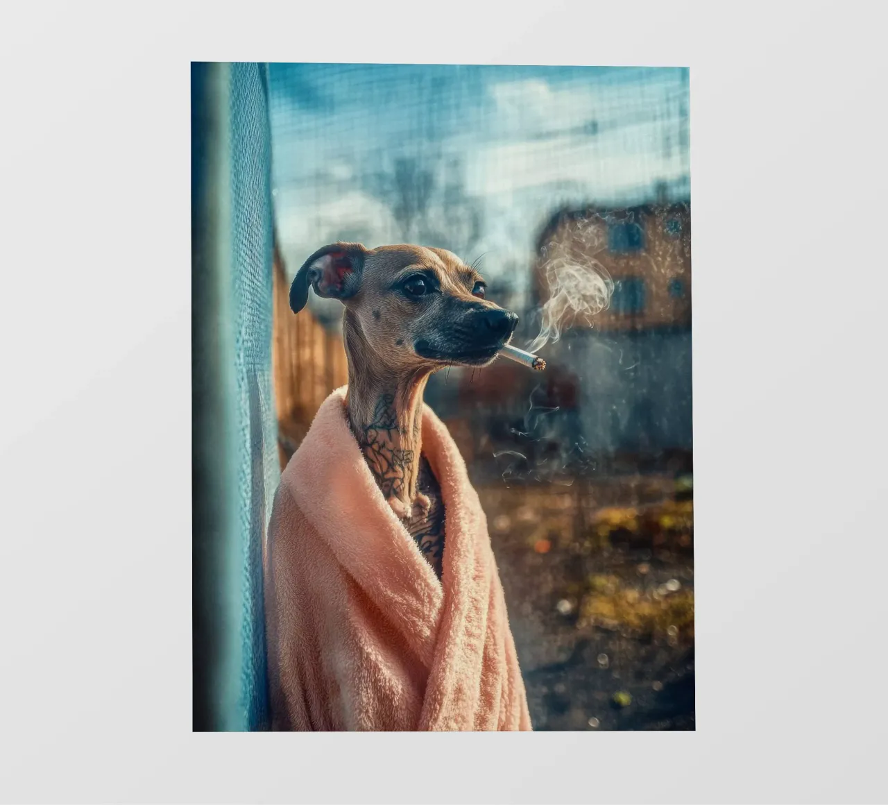 Julien pellicola backlit da Affiches Chien Originales – Dogland