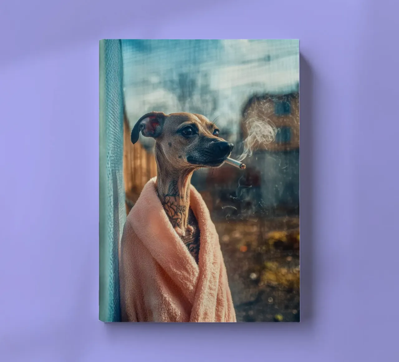 Julien notebook by Affiches Chien Originales – Dogland