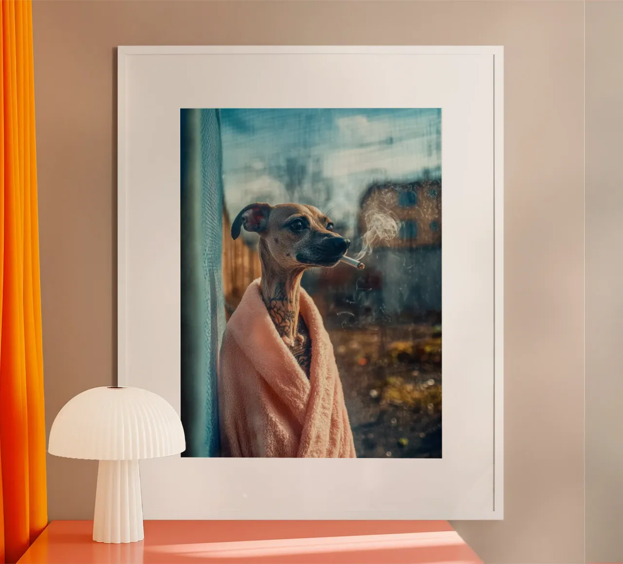 Julien carta hahnemühle da Affiches Chien Originales – Dogland