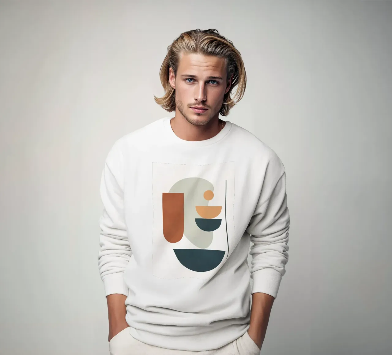 Minimal Shapes No.41 felpa da cityart