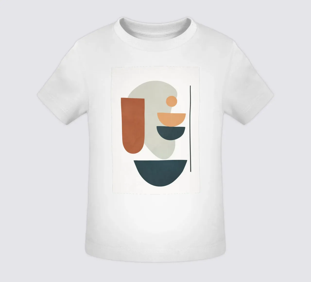 Minimal Shapes No.41 maglietta neonato da cityart