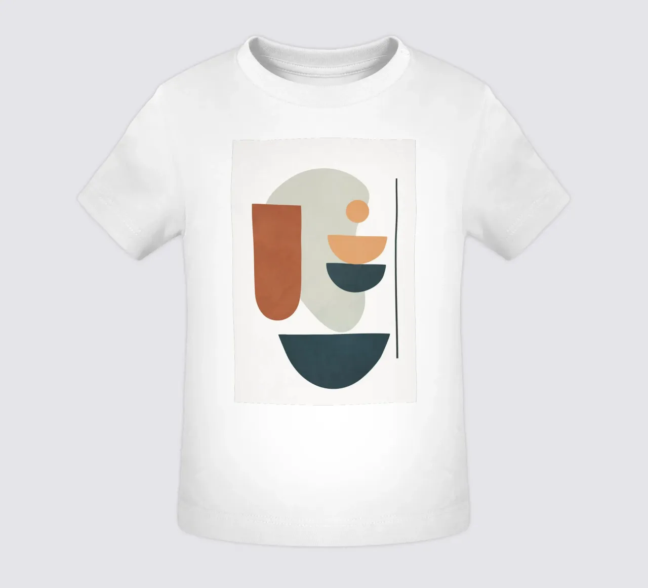 Minimal Shapes No.41 maglietta neonato da cityart