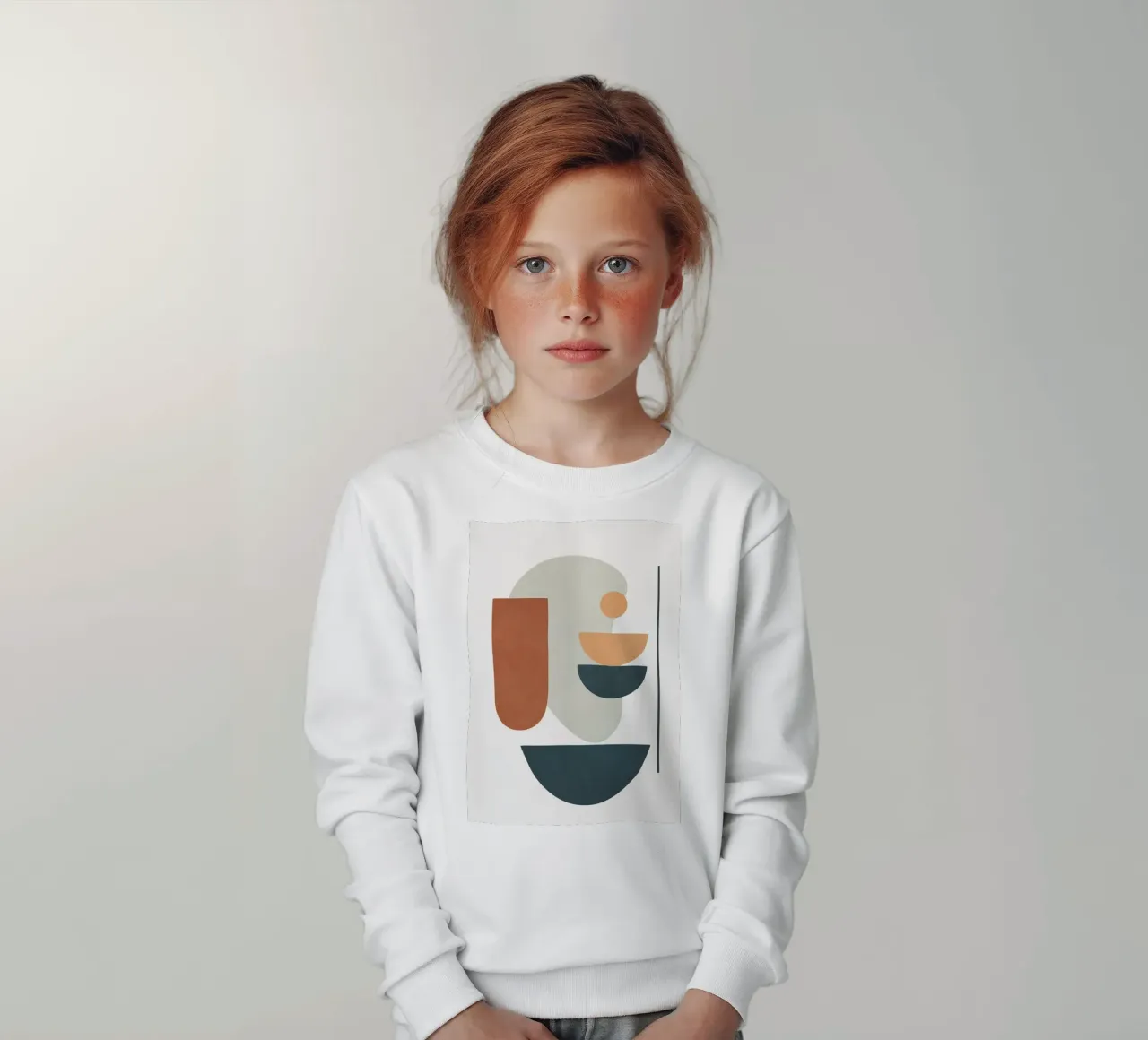 Minimal Shapes No.41 felpa bambino da cityart