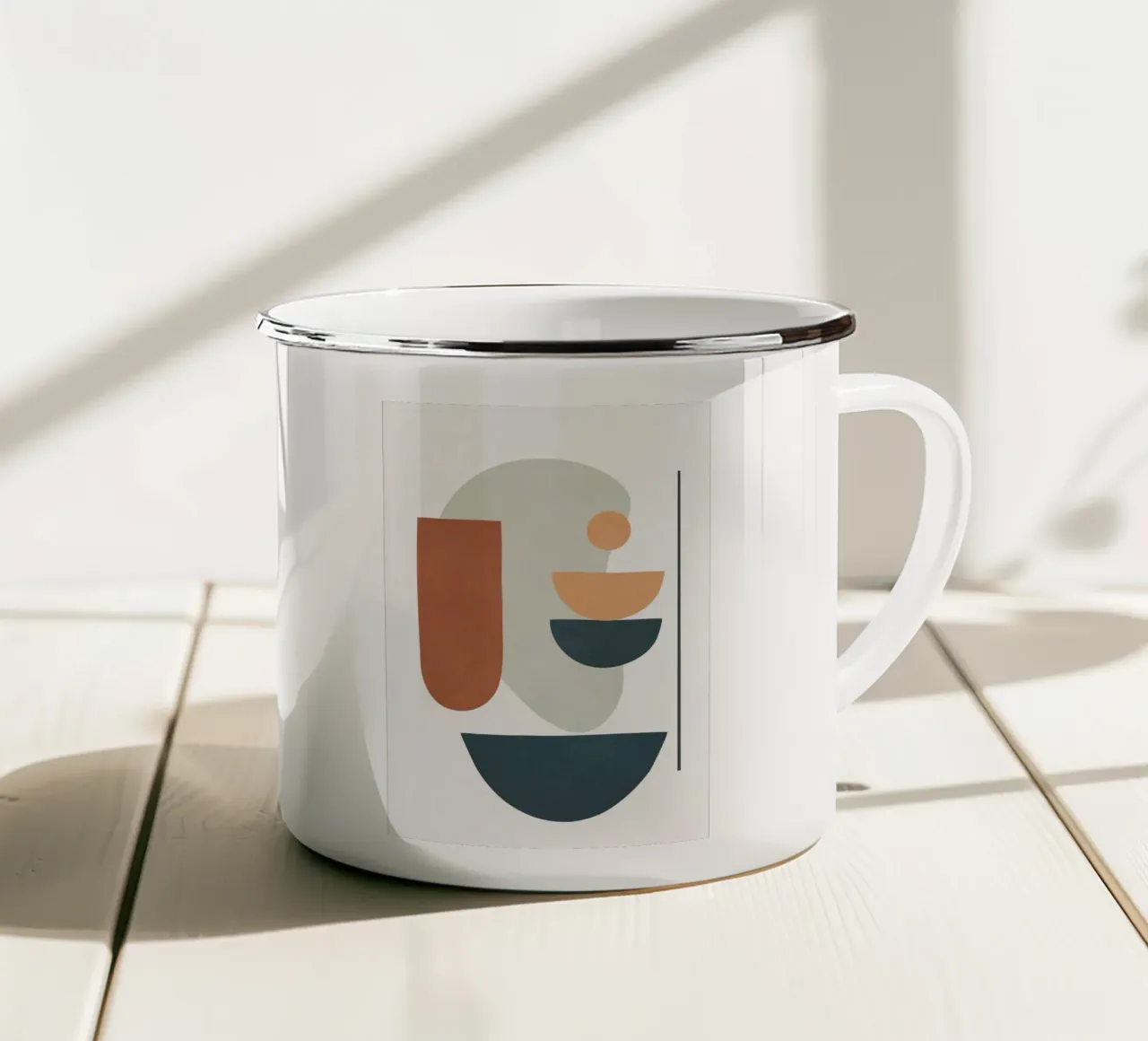 Minimal Shapes No.41 tazza in smalto da cityart