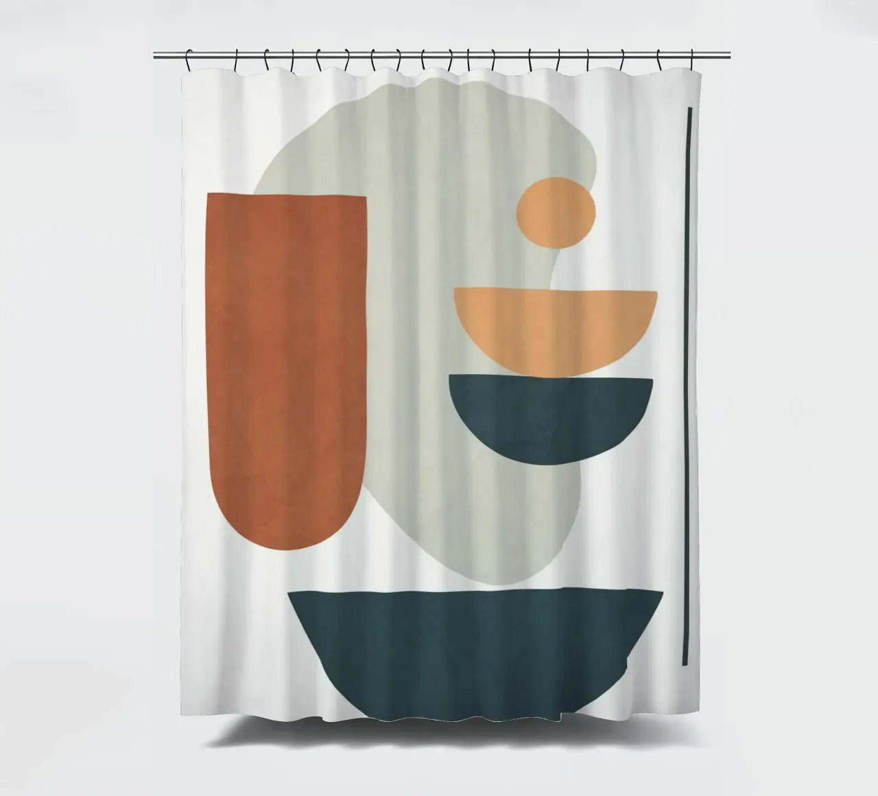 Minimal Shapes No.41 tenda da doccia da cityart