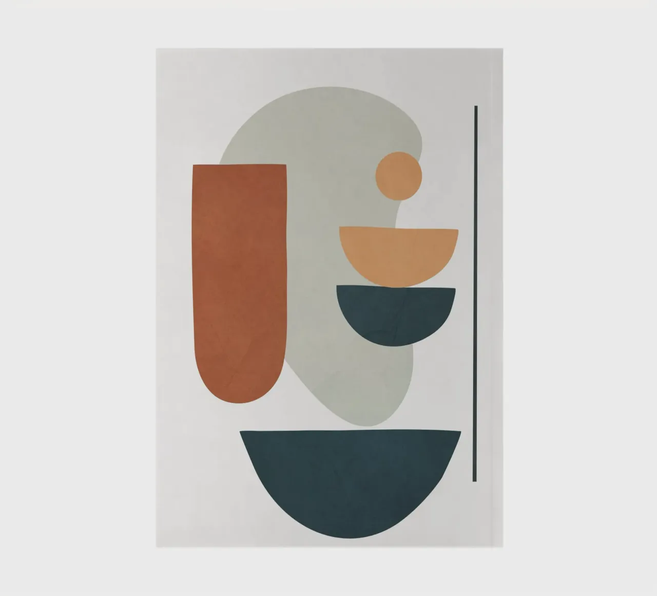 Minimal Shapes No.41 notebook by cityart