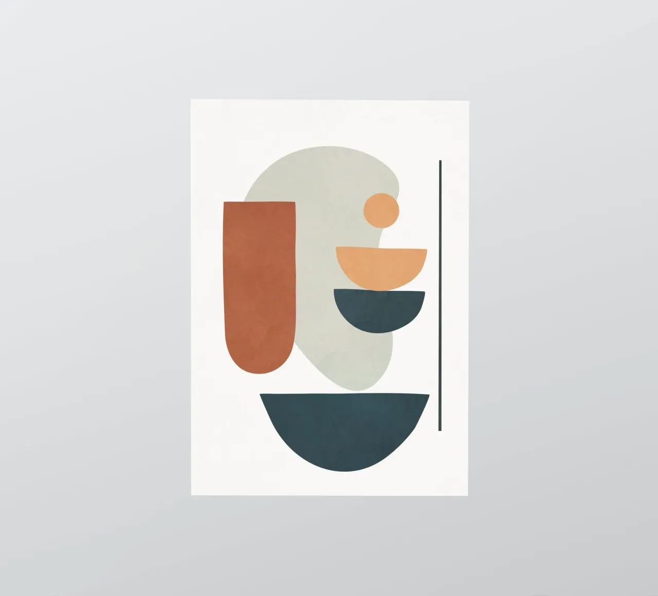 Minimal Shapes No.41 adesivo da cityart