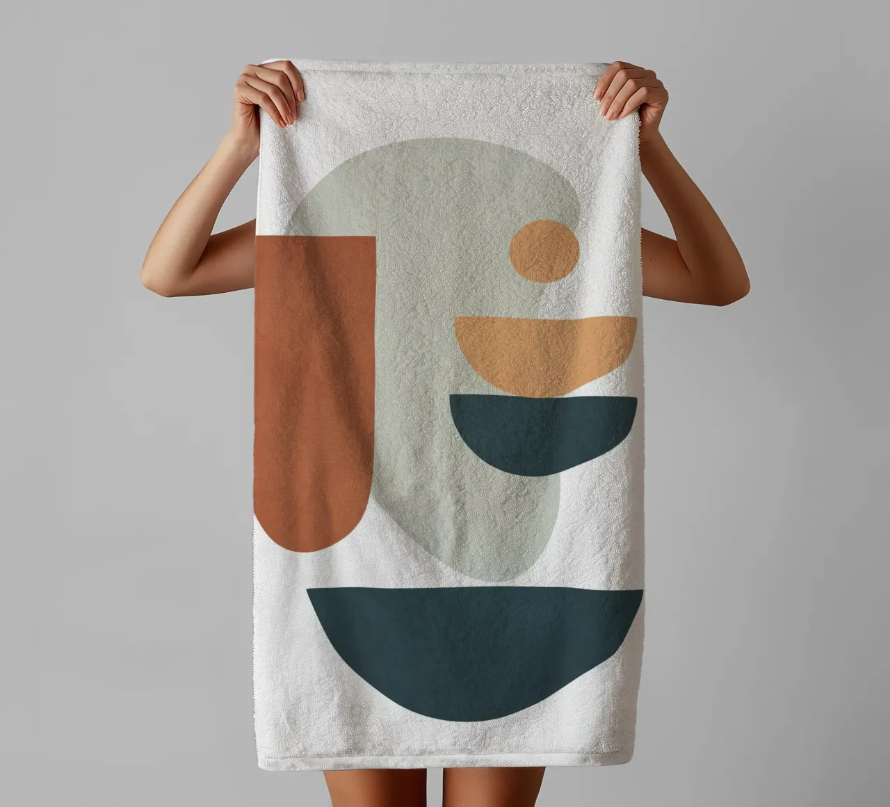 Minimal Shapes No.41 asciugamano da bagno da cityart