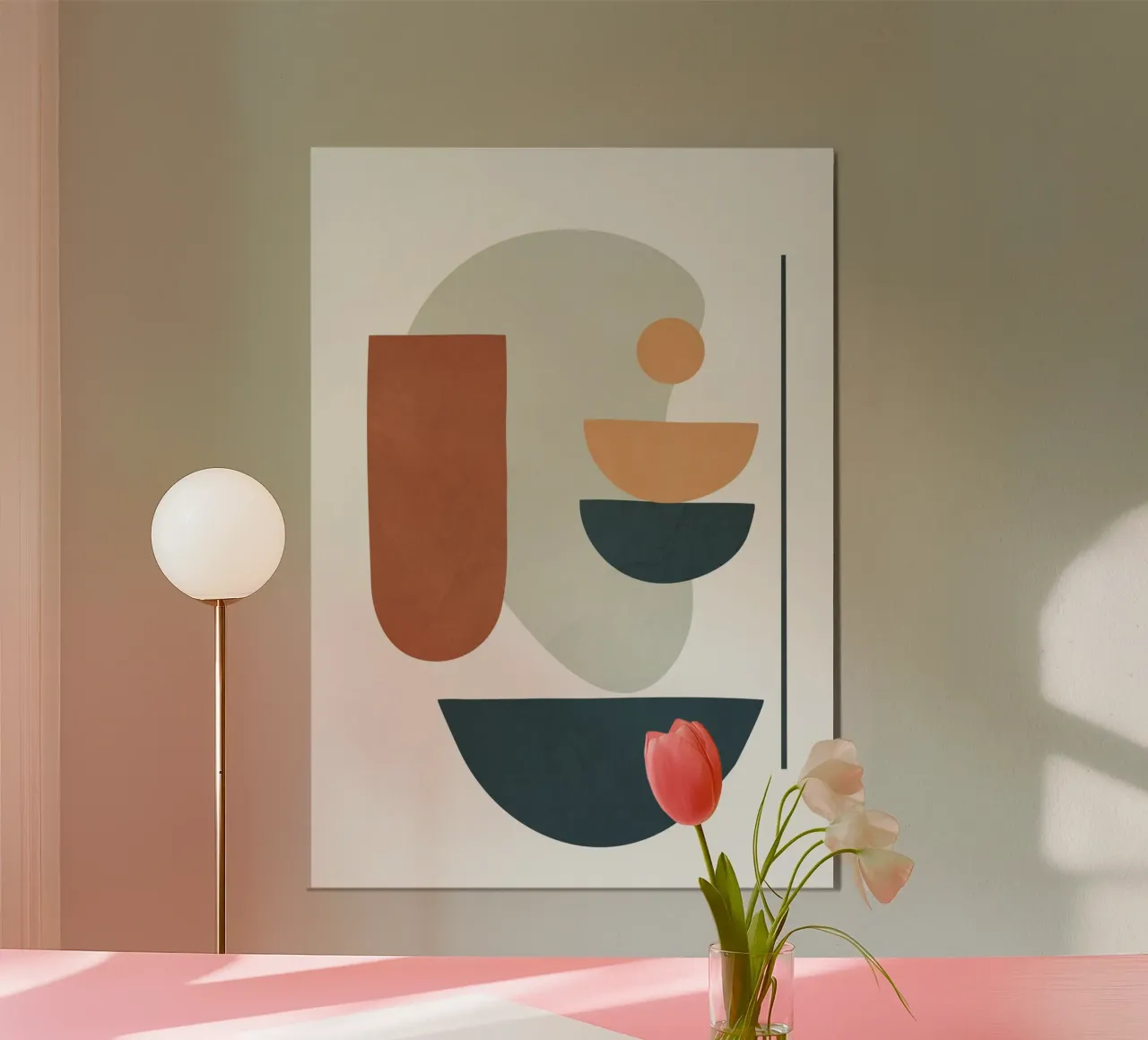 Minimal Shapes No.41 alluminio dibond da cityart