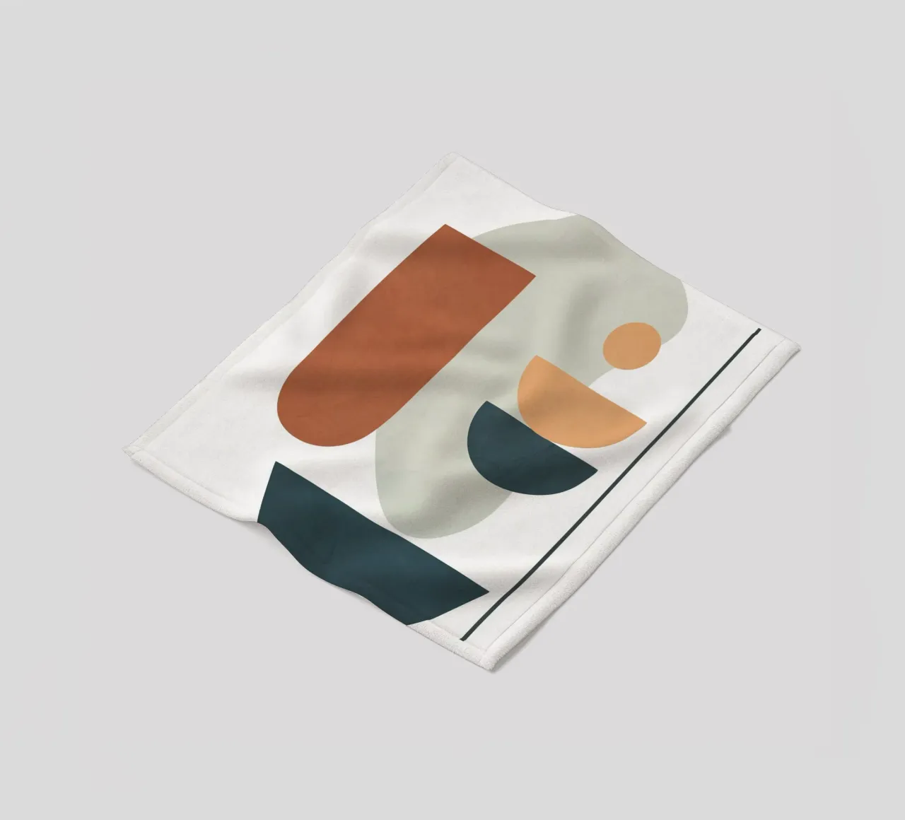 Minimal Shapes No.41 coperta in pile da cityart